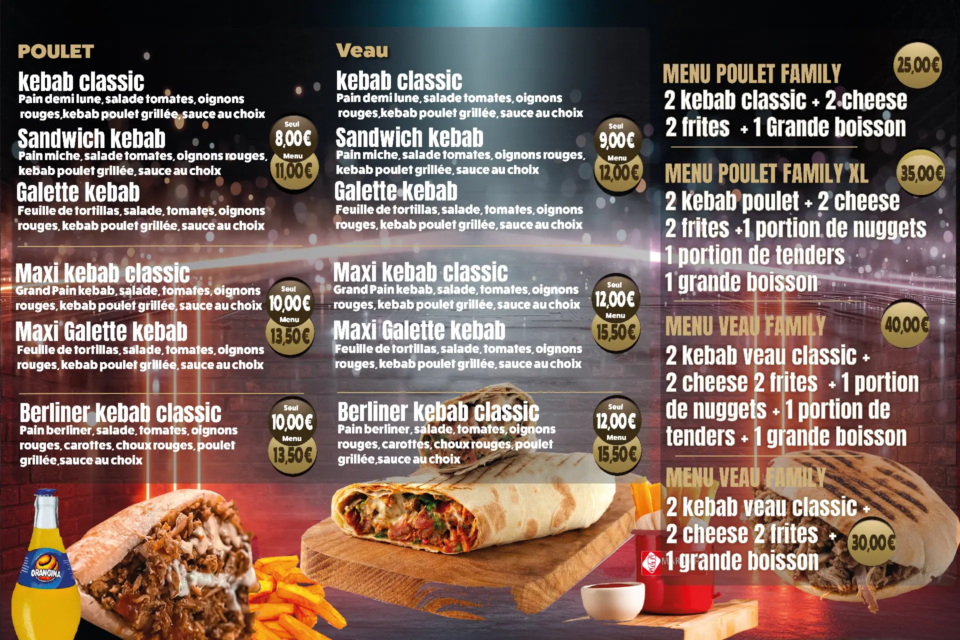 Kebabs & Menus Family